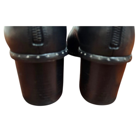 Rag & Bone Willow Stud Leather Boots In Black Size EU 41/US 10 - Picture 10 of 16